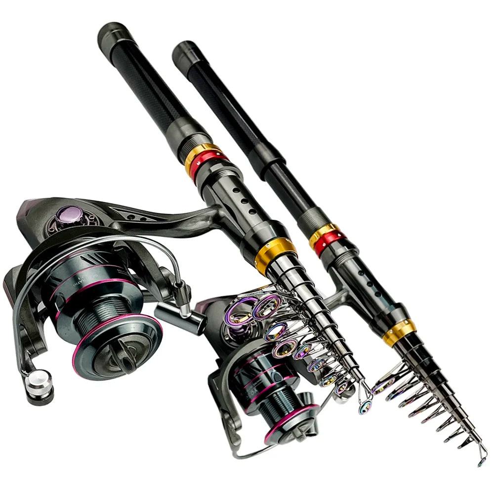 Carbon Rod & Reel Combo