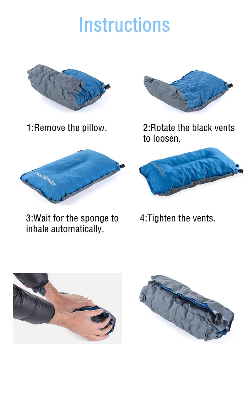 Inflatable Camping Pillow