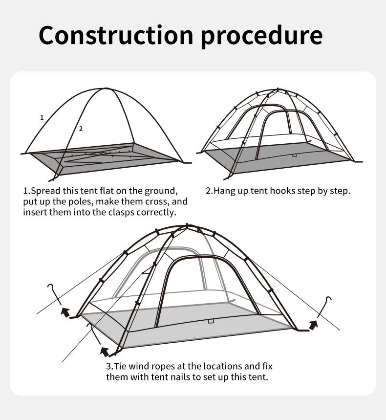 Ultralight 2 Person Tent