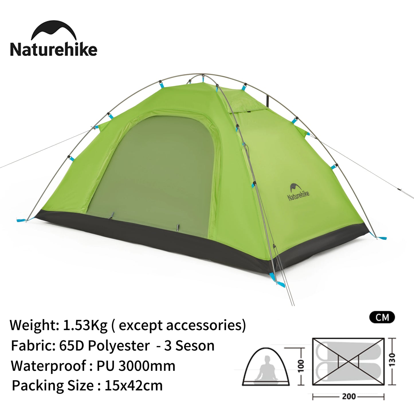 Ultralight 2 Person Tent